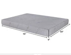 54" Full Double Memory Foam Foam Mattress  Warm Home View