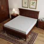 6" Full Double Aloe Vera Infused Medium Memory Foam Mattress  Warm Home View