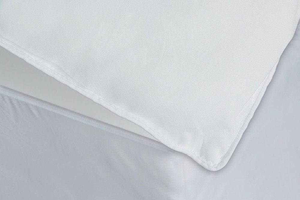 White Twin Microfiber Thread Count Down Alternative Duvet Insert  Warm Home View