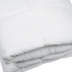 White Twin Microfiber Thread Count Down Alternative Duvet Insert  Warm Home View
