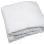 White Twin Microfiber Thread Count Down Alternative Duvet Insert  Warm Home View