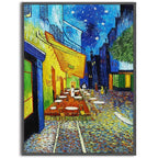 Framed 12x16in Decorative Modern Canvas Wall Art  Warm Home View
