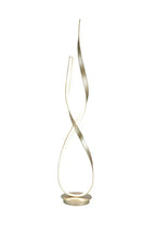Sandy Gold Vienna LED 55" Tall Floor Lamp // Dimmable  Warm Home View