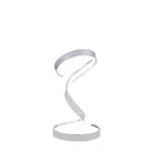 Hamburg Chrome Table Lamp // LED Strip & Dimmable Switch  Warm Home View