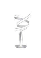 Munich Silver Table Lamp // LED Strip & Touch Dimmer  Warm Home View