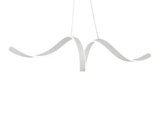 Copenhagen LED Chandelier // White  Warm Home View