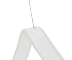 Copenhagen LED Chandelier // White  Warm Home View