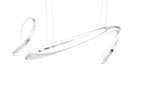 Moscow LED Chandelier // Chrome  Warm Home View