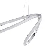 Moscow LED Chandelier // Chrome  Warm Home View