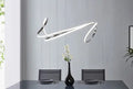 Moscow LED Chandelier // Chrome  Warm Home View