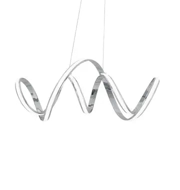 Seville LED Chandelier // Chrome  Warm Home View