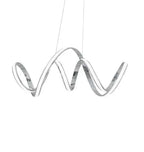 Seville LED Chandelier // Chrome  Warm Home View