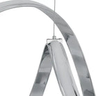 Seville LED Chandelier // Chrome  Warm Home View