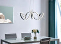 Seville LED Chandelier // Chrome  Warm Home View