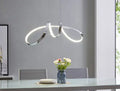 Lisbon LED Chandelier // Chrome  Warm Home View