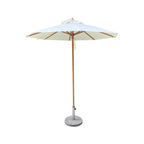 Outdoor Patio Umbrella with 4 Ribs for Advertising - Polyester, 1-Piece  Warm Home View