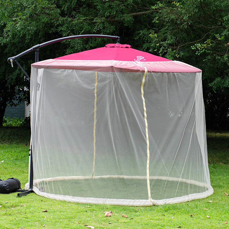 Outdoor Mosquito Net for Patio Umbrella - Polyester, 1-Piece  Warm Home View