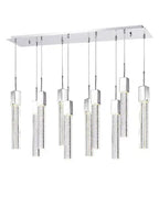 Sparkling Night Chandelier // XL 10 Light  Warm Home View