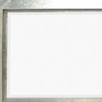 Silver Rectangle Accent Metal Mirror  Warm Home View