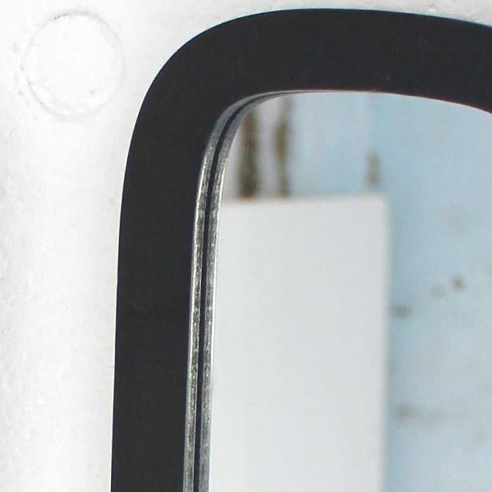 Set of Two Black Solid Wood Wall Sconce Candle Holders  Warm Home View