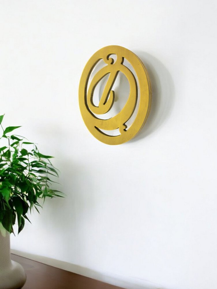 Yellow Wood Wall Decor  Warm Home View