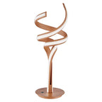 Munich Wood Table Lamp // LED Strip & Touch Dimmer  Warm Home View
