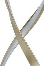 Sandy Gold Vienna LED 55" Tall Floor Lamp // Dimmable  Warm Home View