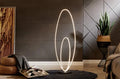 Milan Chrome LED 65" Floor Lamp // Dimmable  Warm Home View