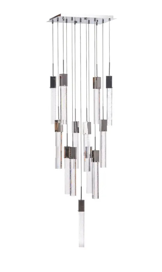Sparkling Night Chandelier // XL 13 Light  Warm Home View