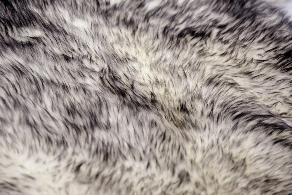 Gradient Grey Animal Print Area Rug  Warm Home View