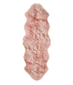 Pink Animal Print Area Rug  Warm Home View