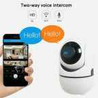 Indoor Home Security Camera Night Vision Baby Pet Monitor