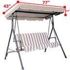 Patio Garden Swing Canopy Replacement - Polyester, 1-Pc  Warm Home View