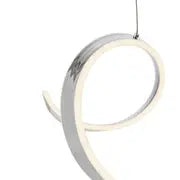 Copenhagen LED Chandelier // Chrome  Warm Home View