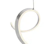 Copenhagen LED Chandelier // Chrome  Warm Home View