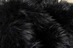 Black Animal Print Area Rug  Warm Home View