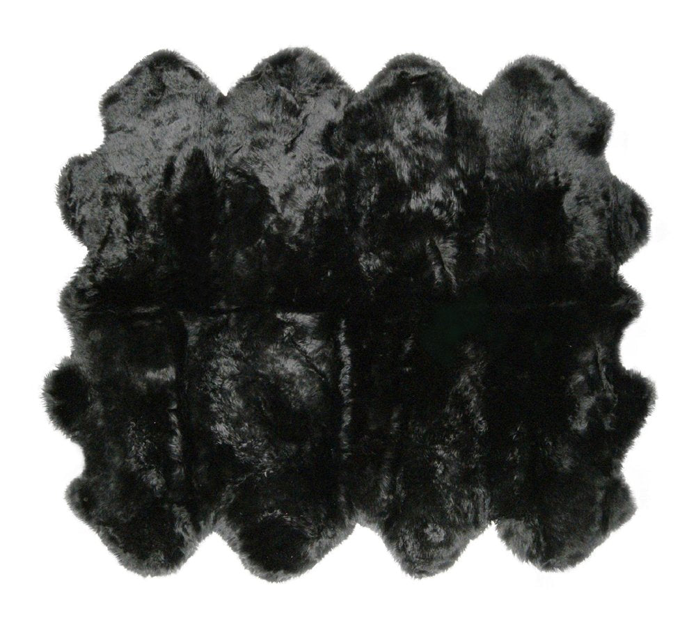 Gradient Gray Animal Print Area Rug  Warm Home View