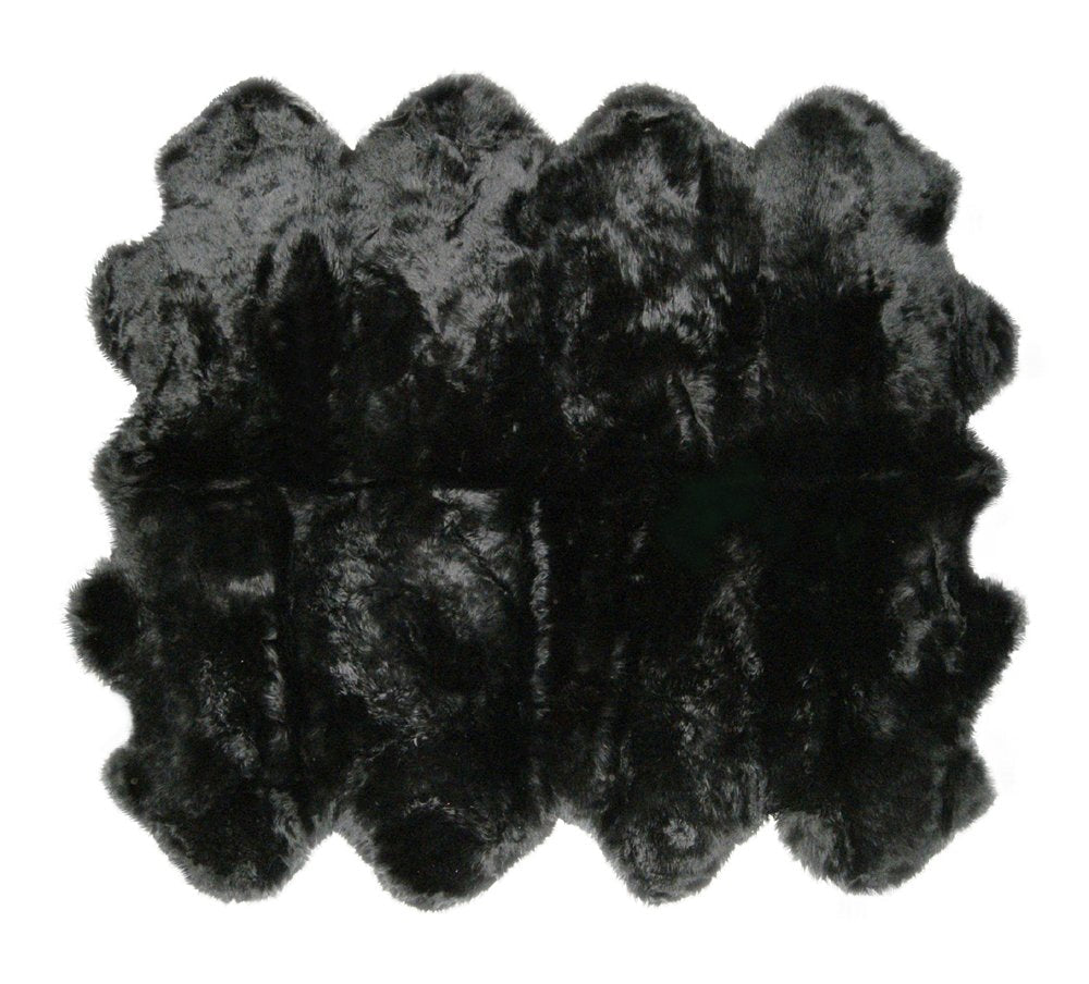 Gradient Gray Animal Print Area Rug  Warm Home View