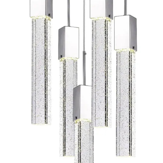 Sparkling Night Chandelier // XL 5 Light  Warm Home View