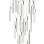Sparkling Night Chandelier Vertical // XL  25  Light  Warm Home View