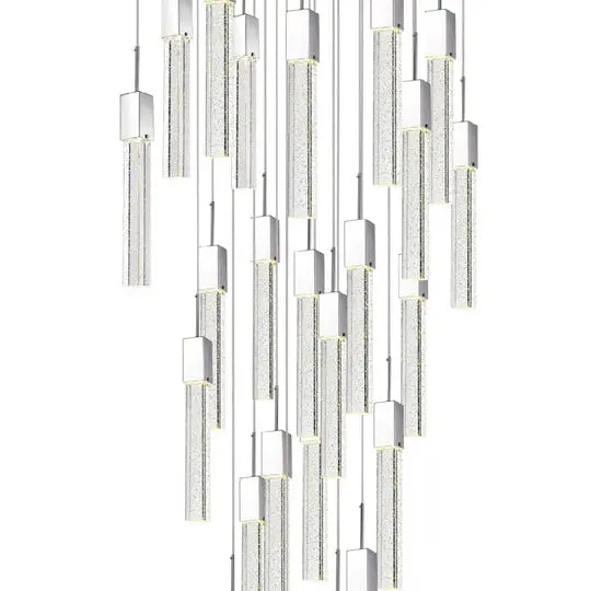 Sparkling Night Chandelier Vertical // XL  25  Light  Warm Home View