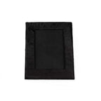 5" x 7" Black Cowhide Hanging & Tabletop Picture Frame with Mat  Warm Home View