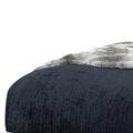 White Solid Wood Queen Upholstered Linen Bed Frame  Warm Home View