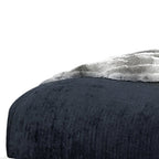 White Solid Wood Queen Upholstered Linen Bed Frame  Warm Home View