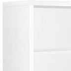 White Wood Adjustable Four Tier Bookcase  Warm Home View