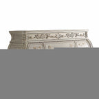 73" Off White Solid Wood Nine Drawer Double Dresser  Warm Home View