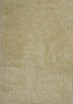 9' X 13' Yellow Shag Hand Woven Area Rug  Warm Home View