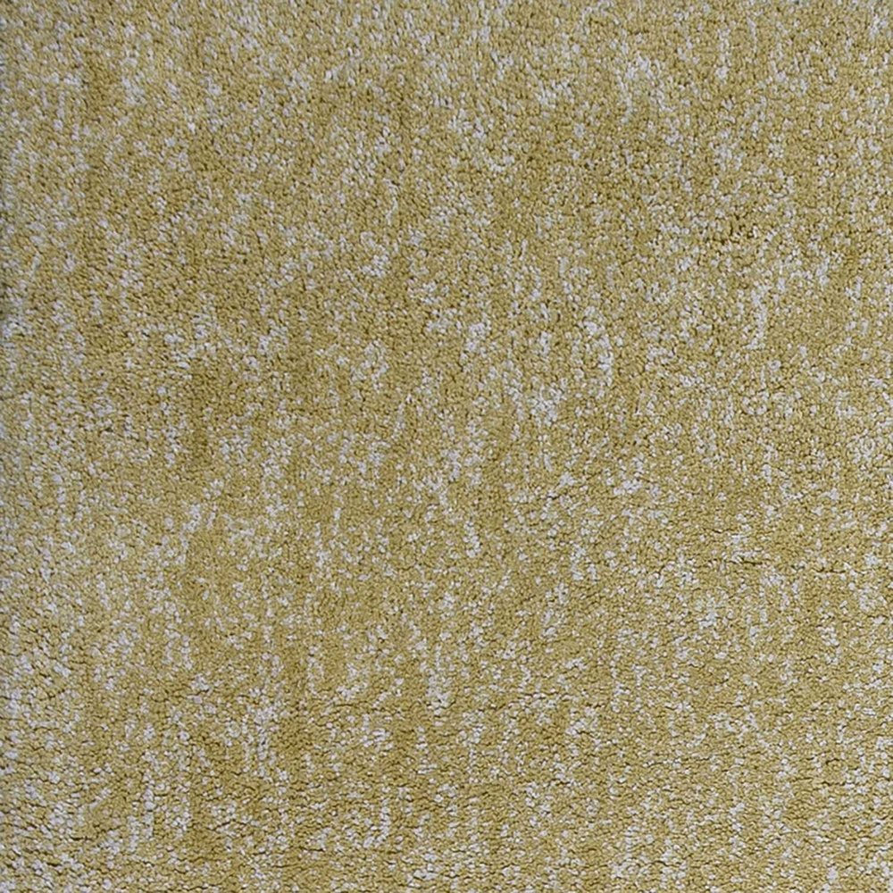9' X 13' Yellow Shag Hand Woven Area Rug  Warm Home View