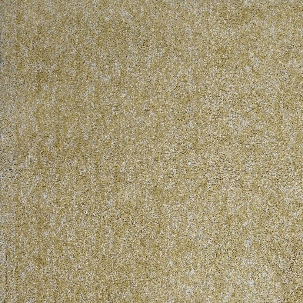9' X 13' Yellow Shag Hand Woven Area Rug  Warm Home View