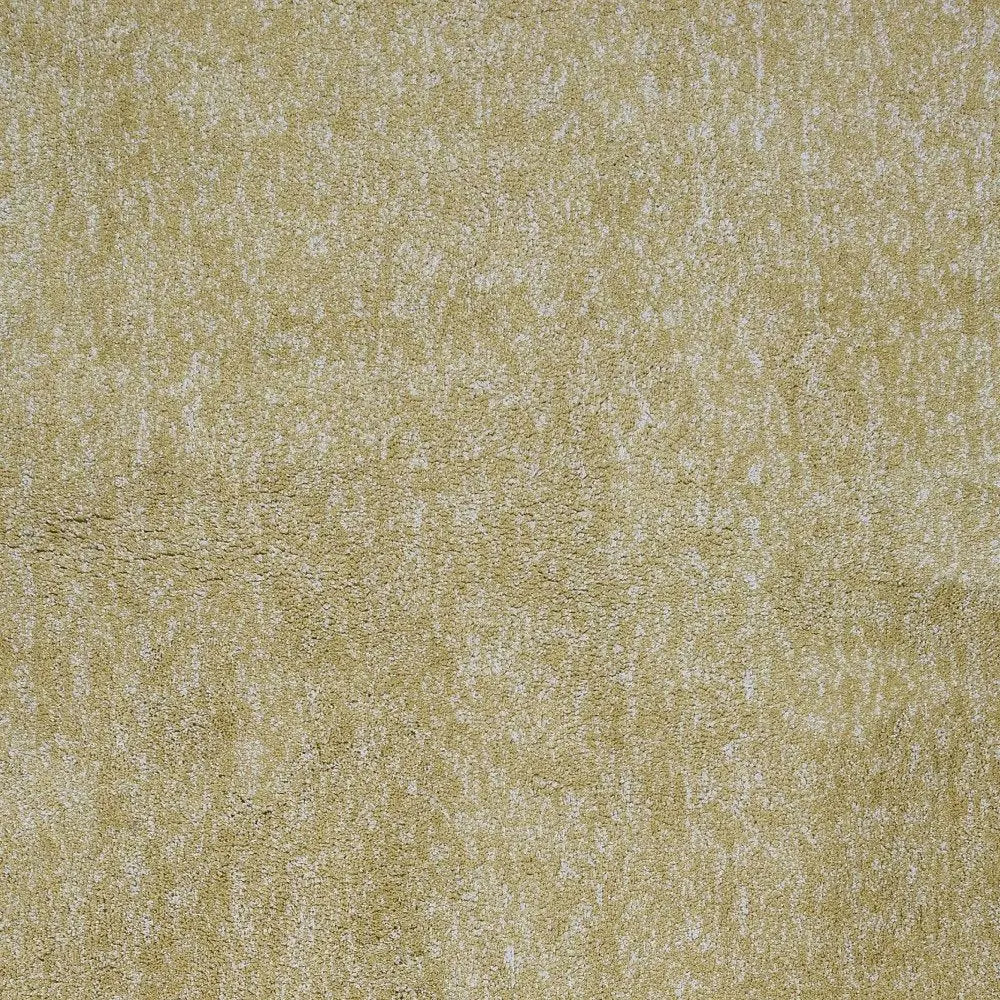 9' X 13' Yellow Shag Hand Woven Area Rug  Warm Home View